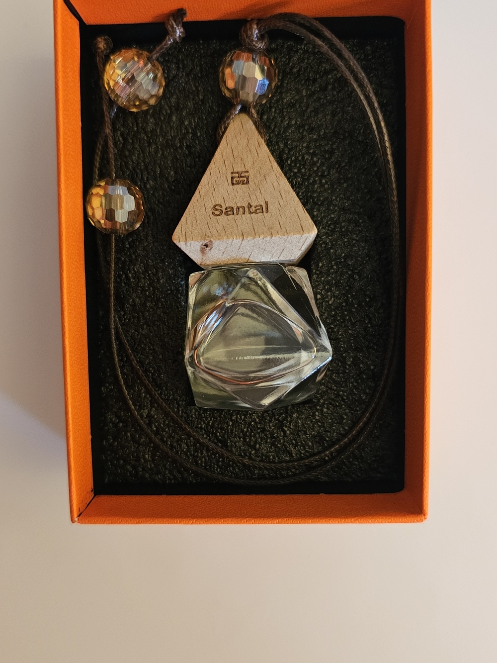 Car Diffuser Necklace- Santal